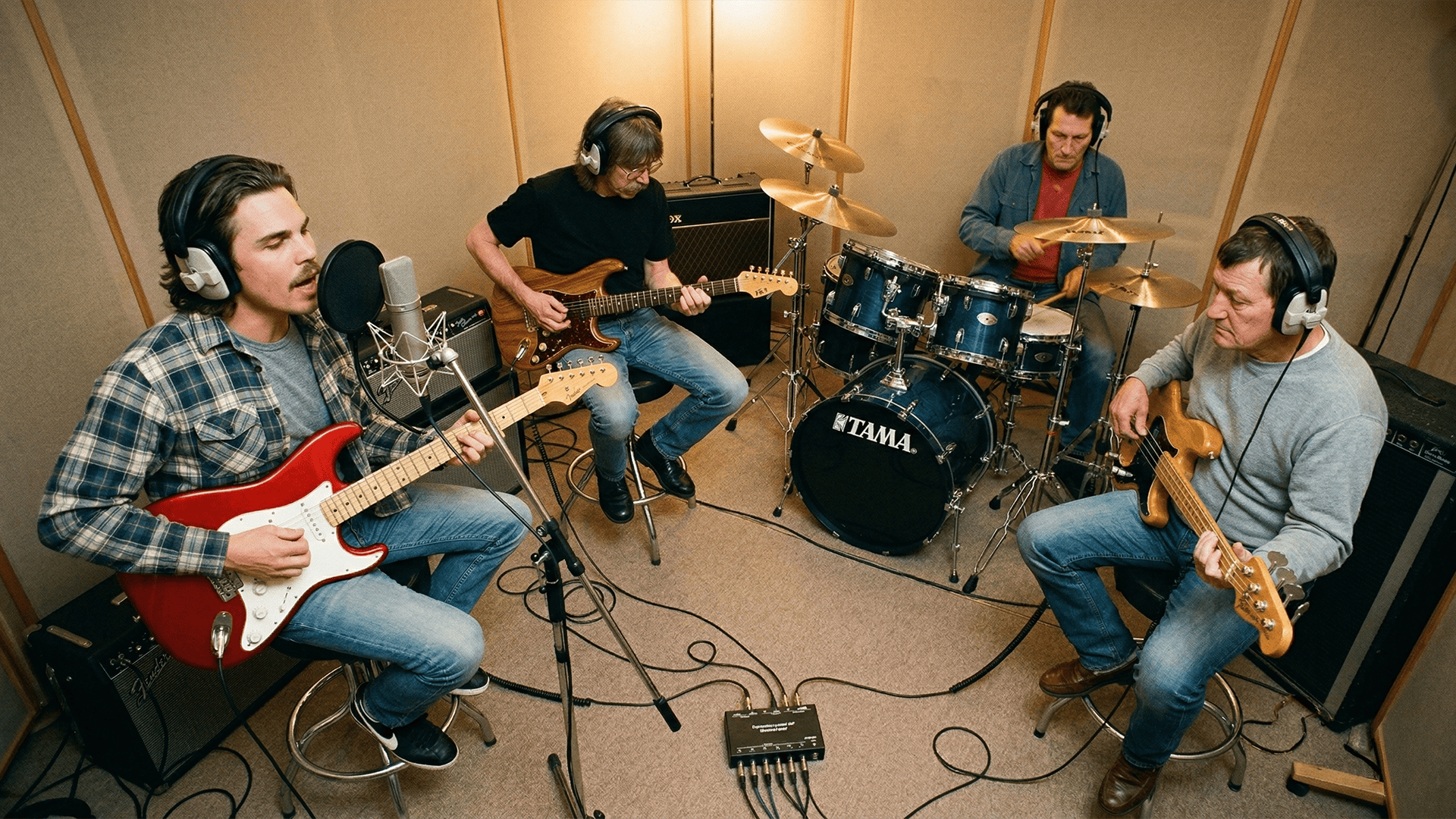 Recording the Made in the Shade Album, Giessen, Germany, 1993