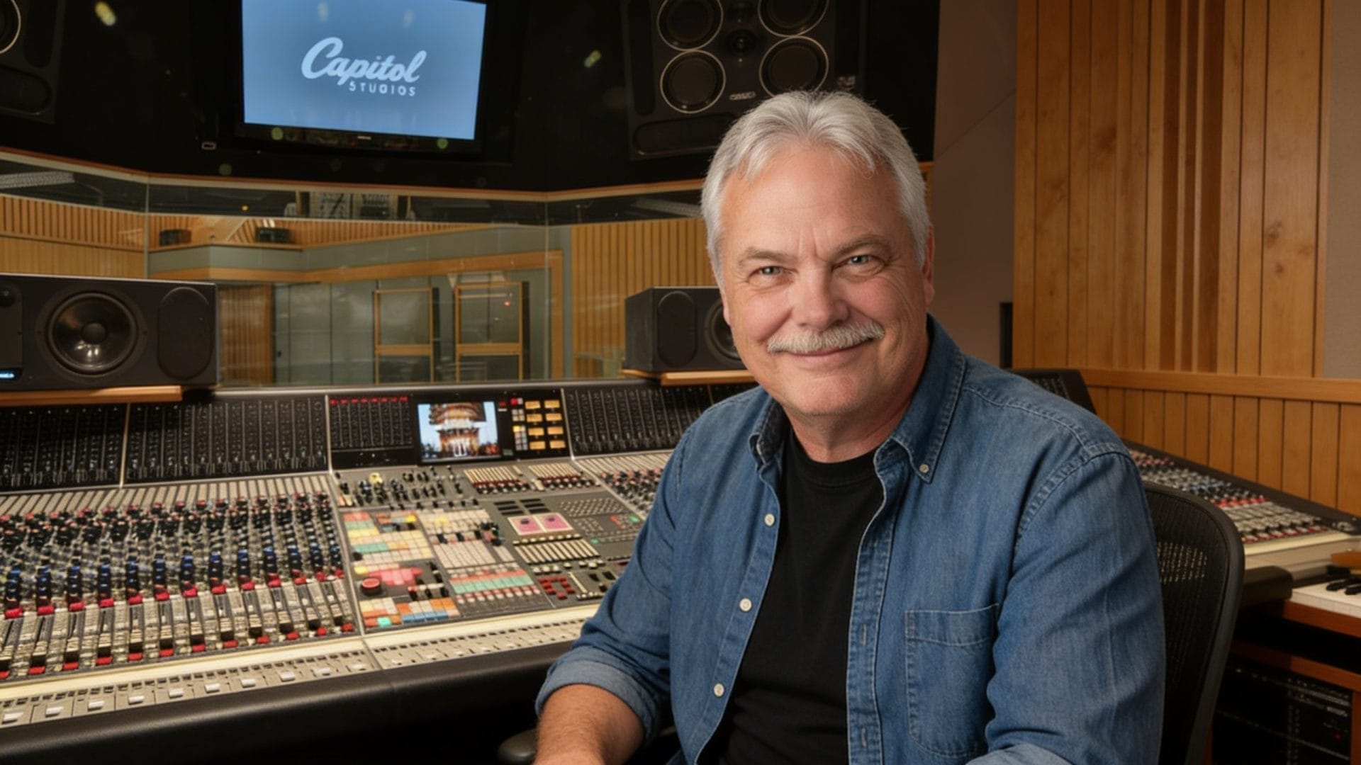 Brian at Capitol Studios, Los Angeles, California, 2022