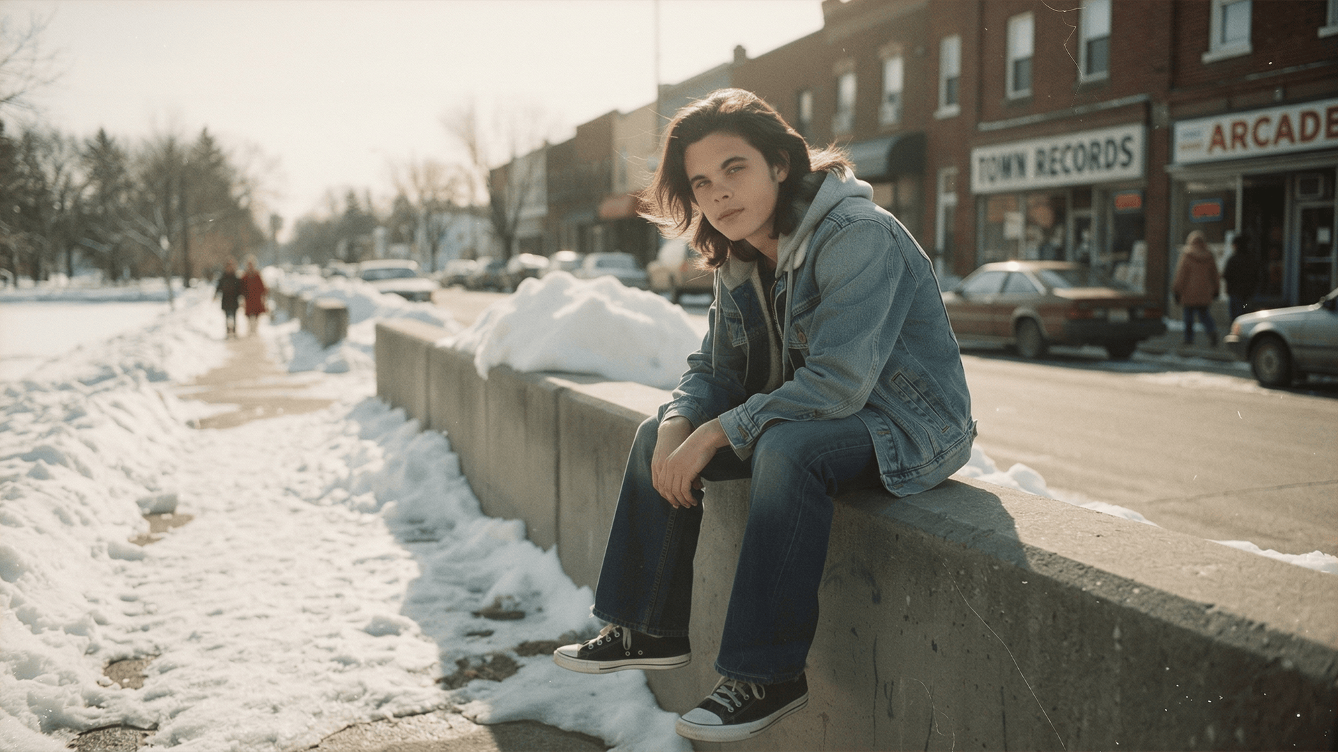 Brian Chilling on the East Side, Buffalo, NY, 1977