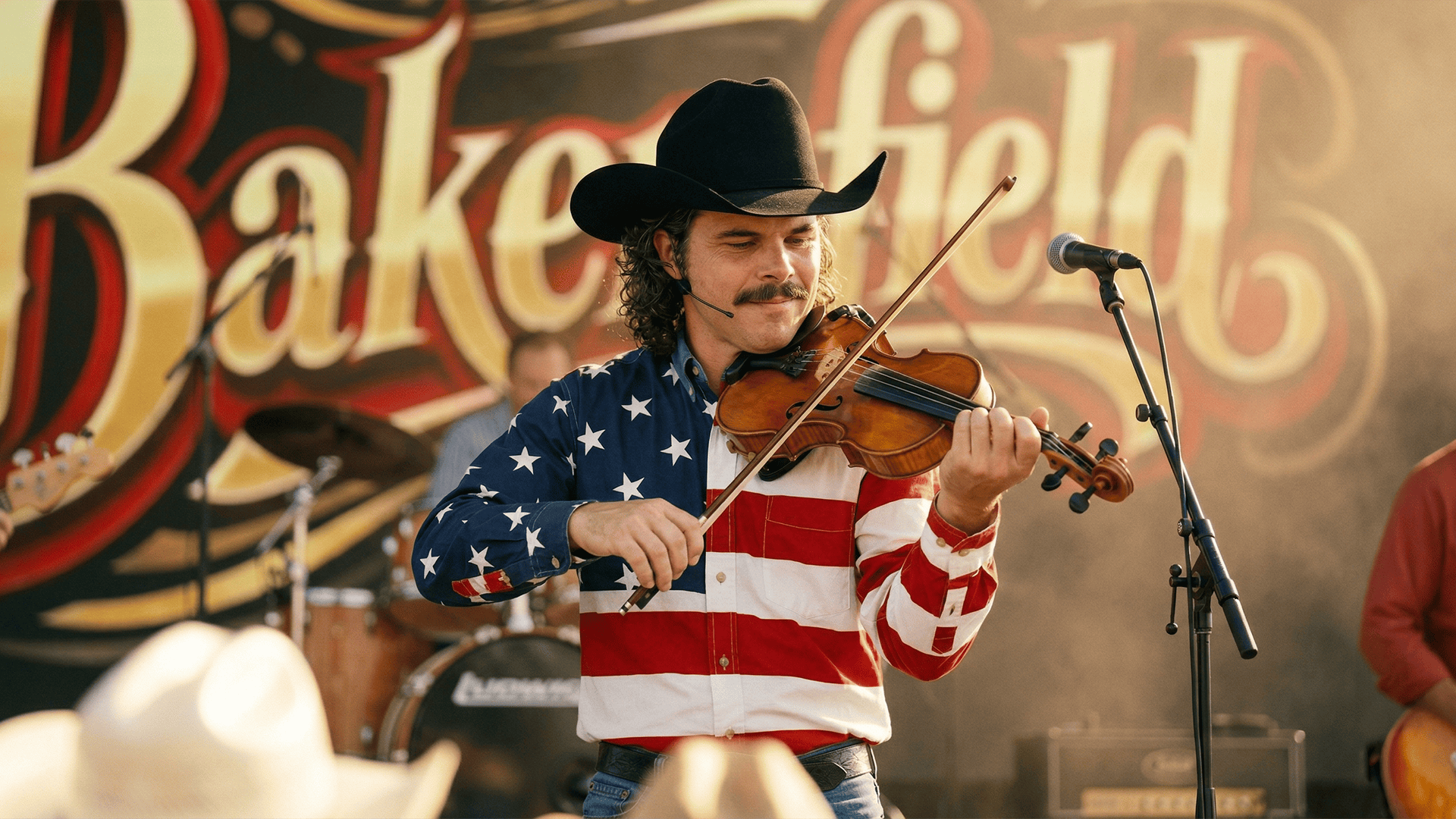 Brian nailing the solo to the Devil went down to Georgia on the ARD Morganschau, Stuttgart, Germany, 1994