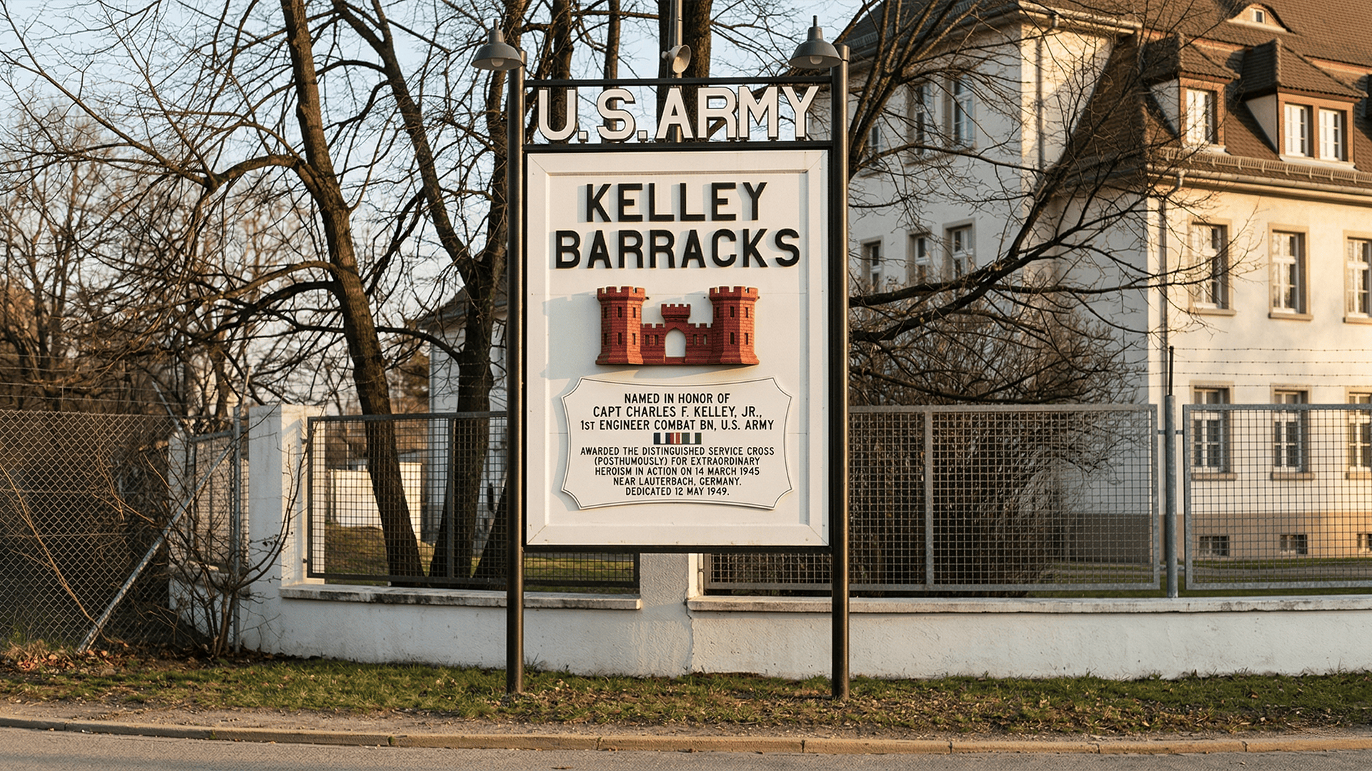 Kelly Barracks, Darmstadt, Germany, 1985