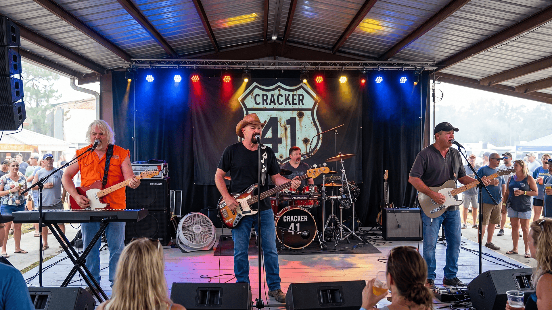 Cracker-41 Live at the American Legion Poker Run in 2011