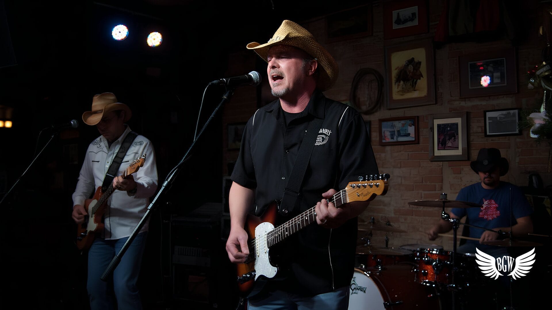 Brian & The Eric Johnson Band a the Longhorn Saloon in 2007
