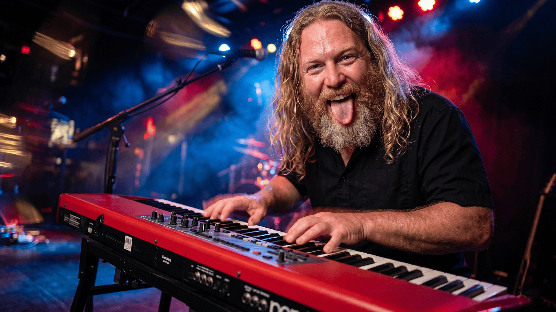 Marty Wallace (Keyboards, Vocals, Saxophone, and Guitars)