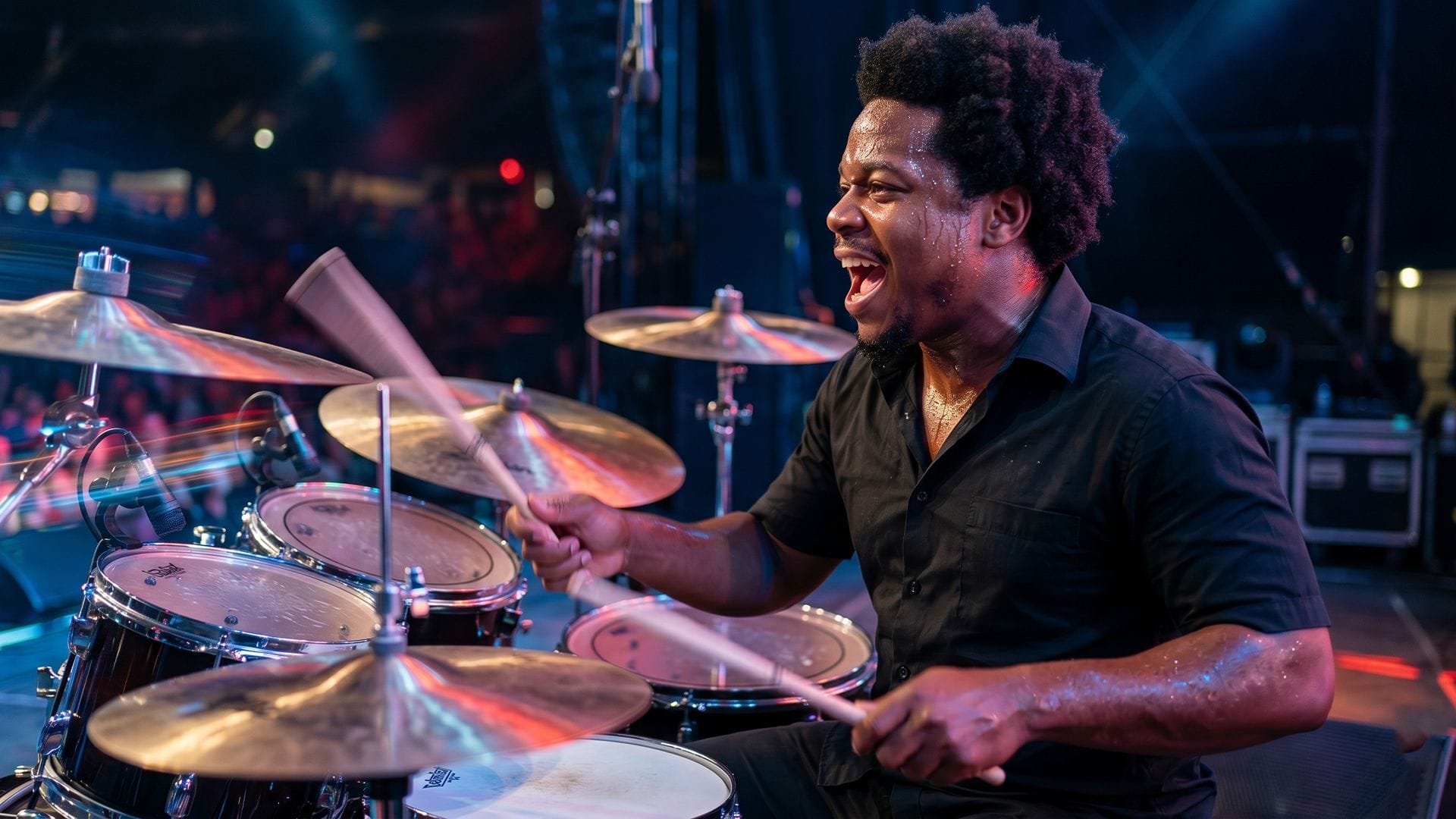 Percival Johnston (Drums and Vocals)
